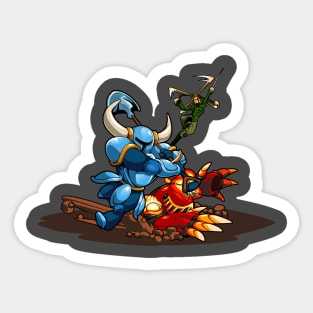Shovel Knight - Claw the Prophets Sticker